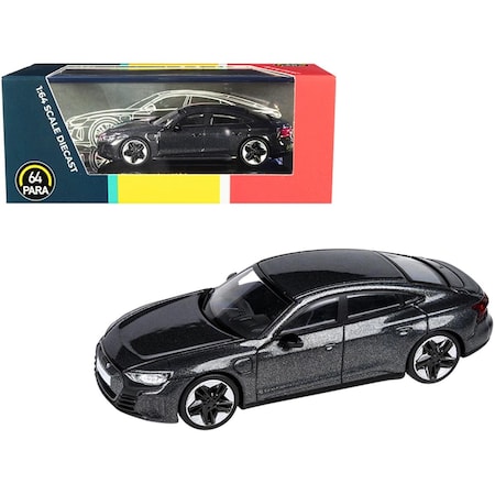 Paragon 3 in. 1-64 Scale Audi RS e-tron GT Daytona Diecast Model Car, Metallic Gray PA-55331